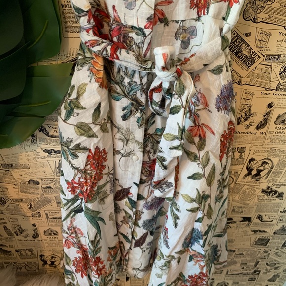 Zara off shoulder floral dress SZ small - Picture 4 of 10